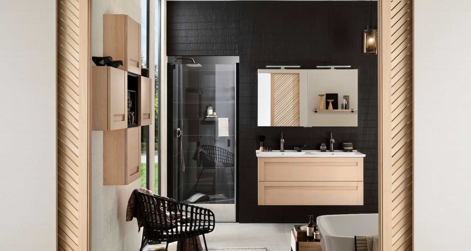 Salle de bain Bois salle de bain moderne bois