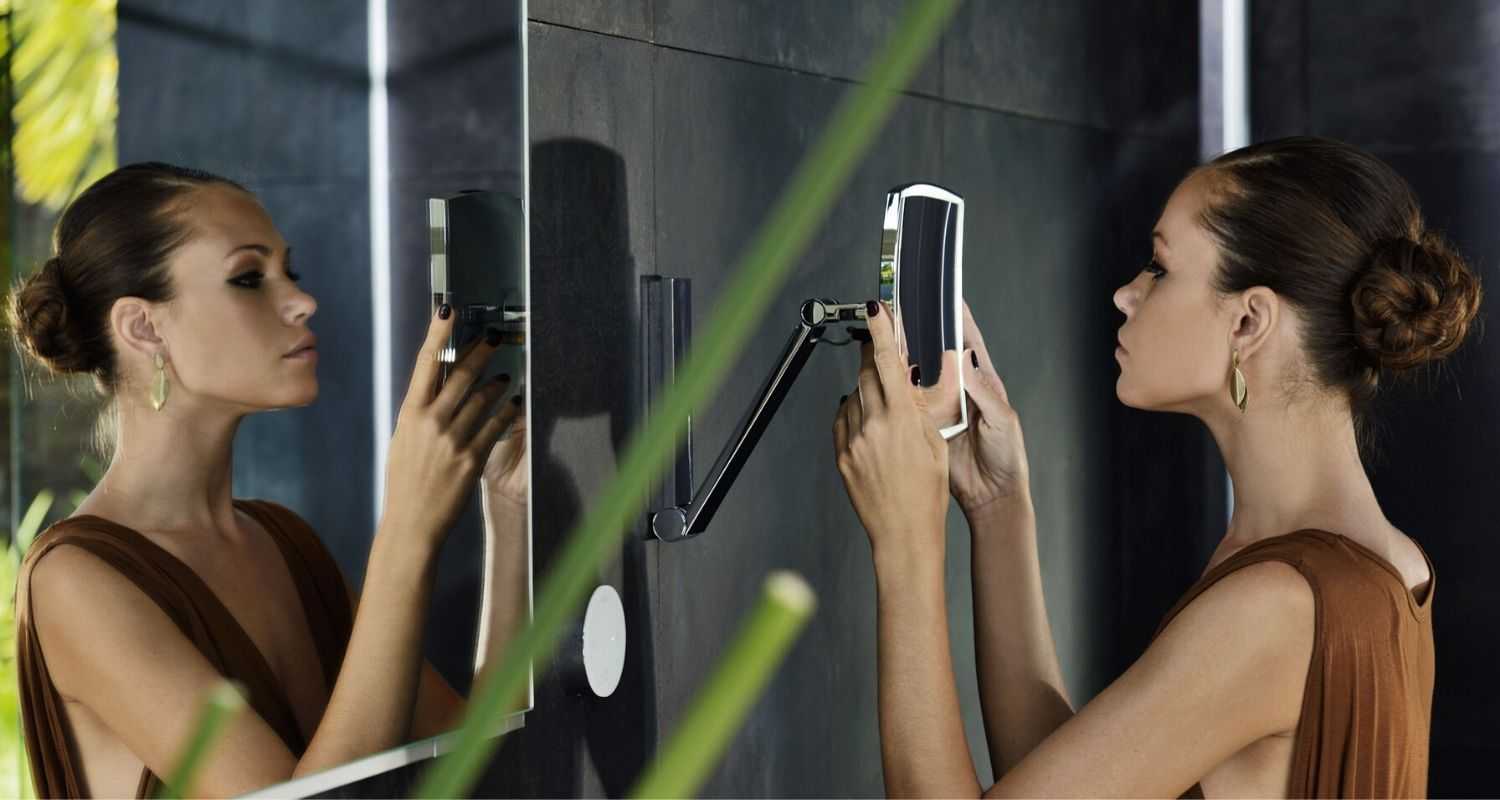 miroir salle de bain amovible