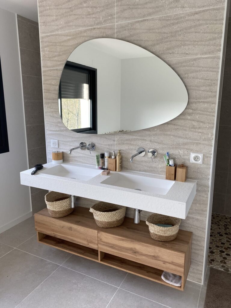 Une rénovation salle de bain bien-être et détente