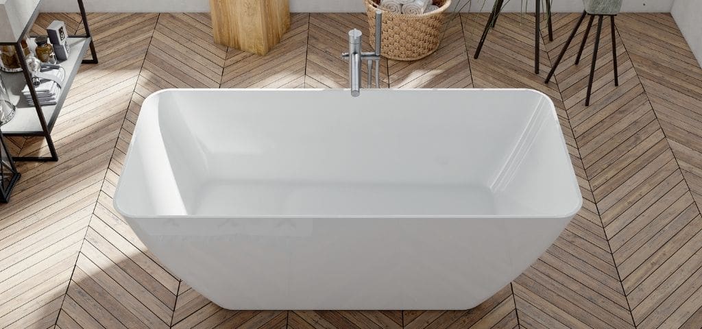 salle-de-bain-bois-chevron-kinedo carrelage-bois-salle-de-bain-bois